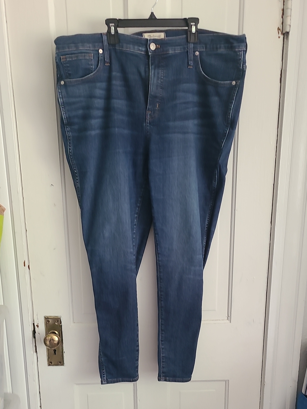 Madewell 10" High Rise Skinny Jean, Sz 35 (18-20)